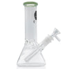 LA Pipes 8” Color Accented Mini Beaker Bong by LA Pipes | Mission Dispensary