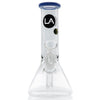 LA Pipes 8” Color Accented Mini Beaker Bong by LA Pipes | Mission Dispensary