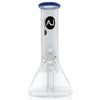 LA Pipes 8” Color Accented Mini Beaker Bong by LA Pipes | Mission Dispensary