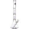 LA Pipes 14” Double Showerhead Perc Beaker Bong by LA Pipes | Mission Dispensary