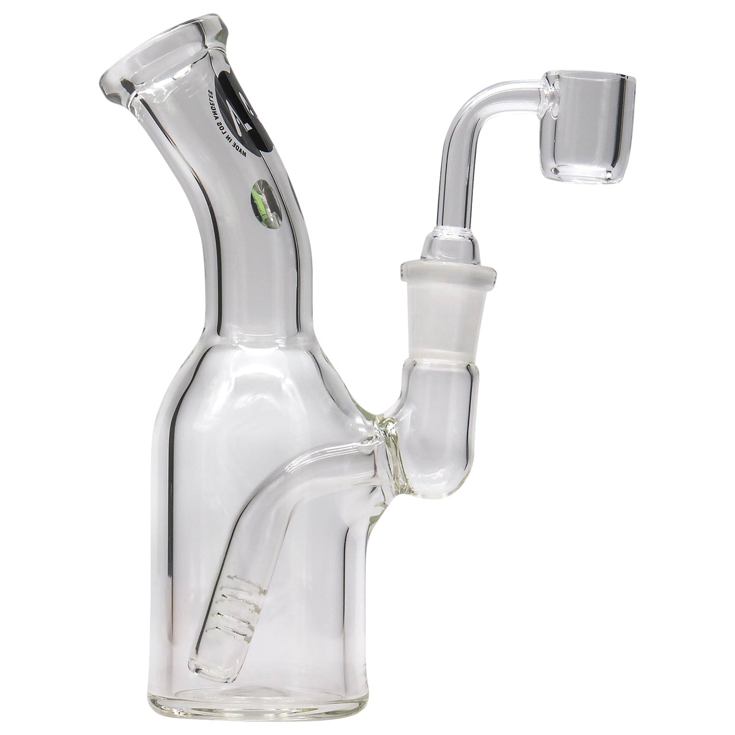 LA Pipes 7” Heavy Mini Can Dab Rig by LA Pipes | Mission Dispensary