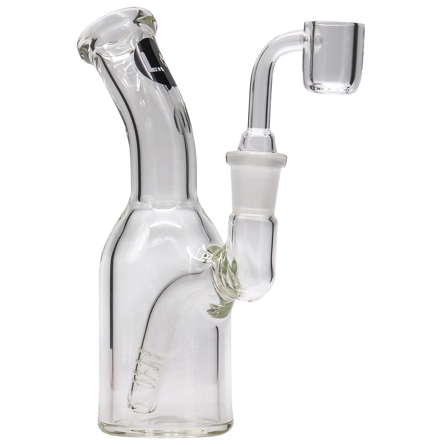 LA Pipes 7” Heavy Mini Can Dab Rig by LA Pipes | Mission Dispensary