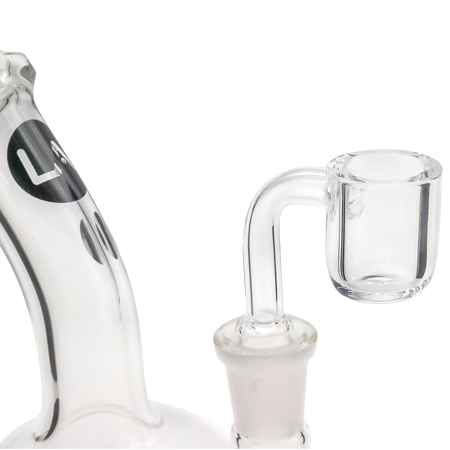LA Pipes 7” Heavy Mini Pedestal Dab Rig by LA Pipes | Mission Dispensary