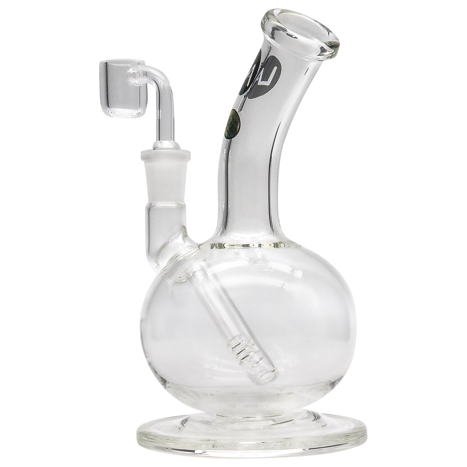 LA Pipes 7” Heavy Mini Pedestal Dab Rig by LA Pipes | Mission Dispensary