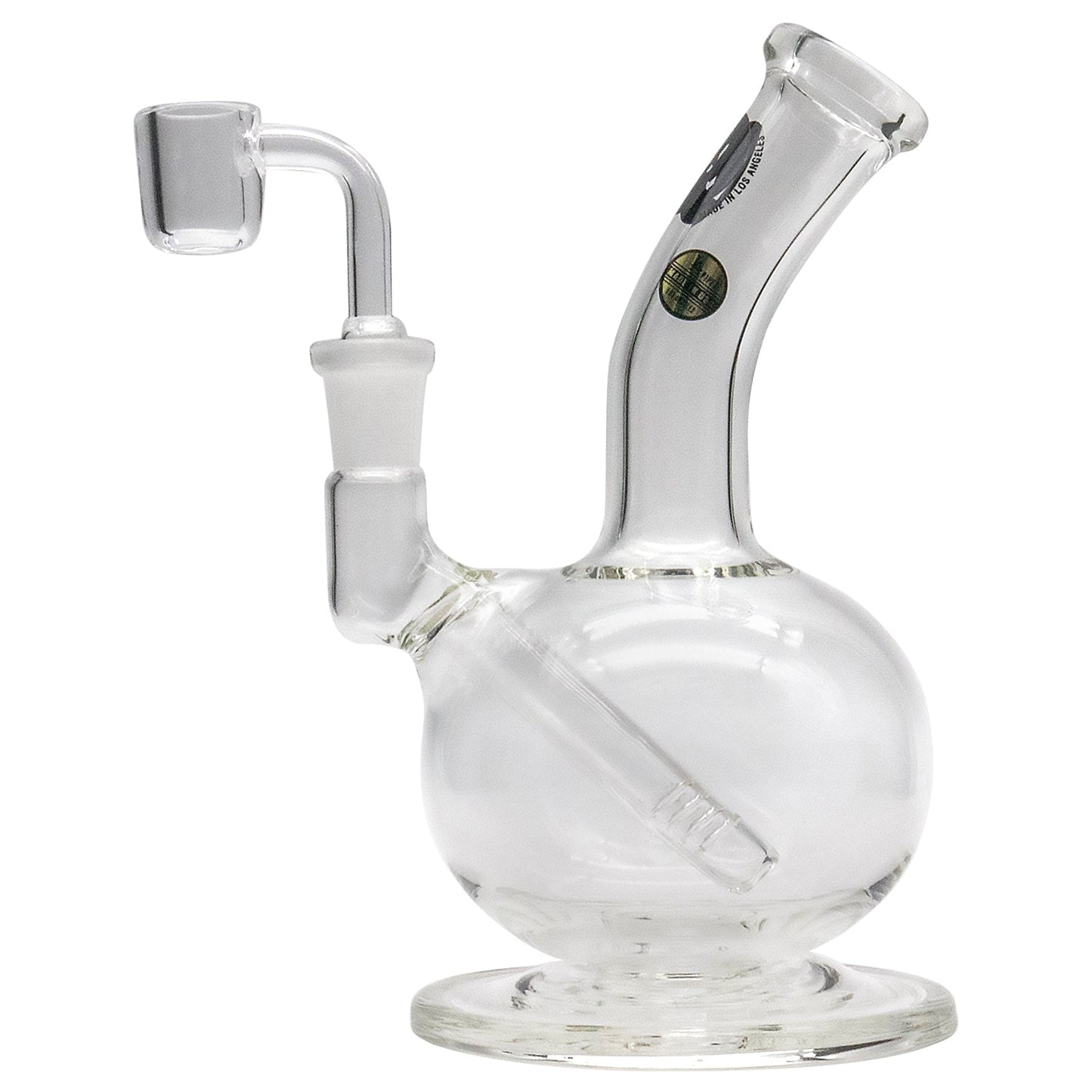 LA Pipes 7” Heavy Mini Pedestal Dab Rig by LA Pipes | Mission Dispensary