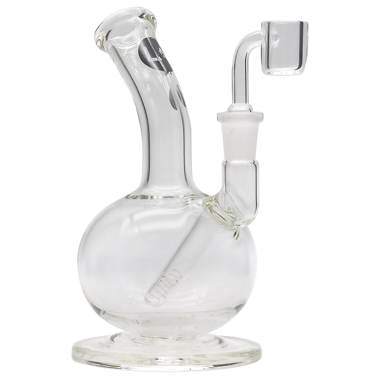 LA Pipes 7” Heavy Mini Pedestal Dab Rig by LA Pipes | Mission Dispensary
