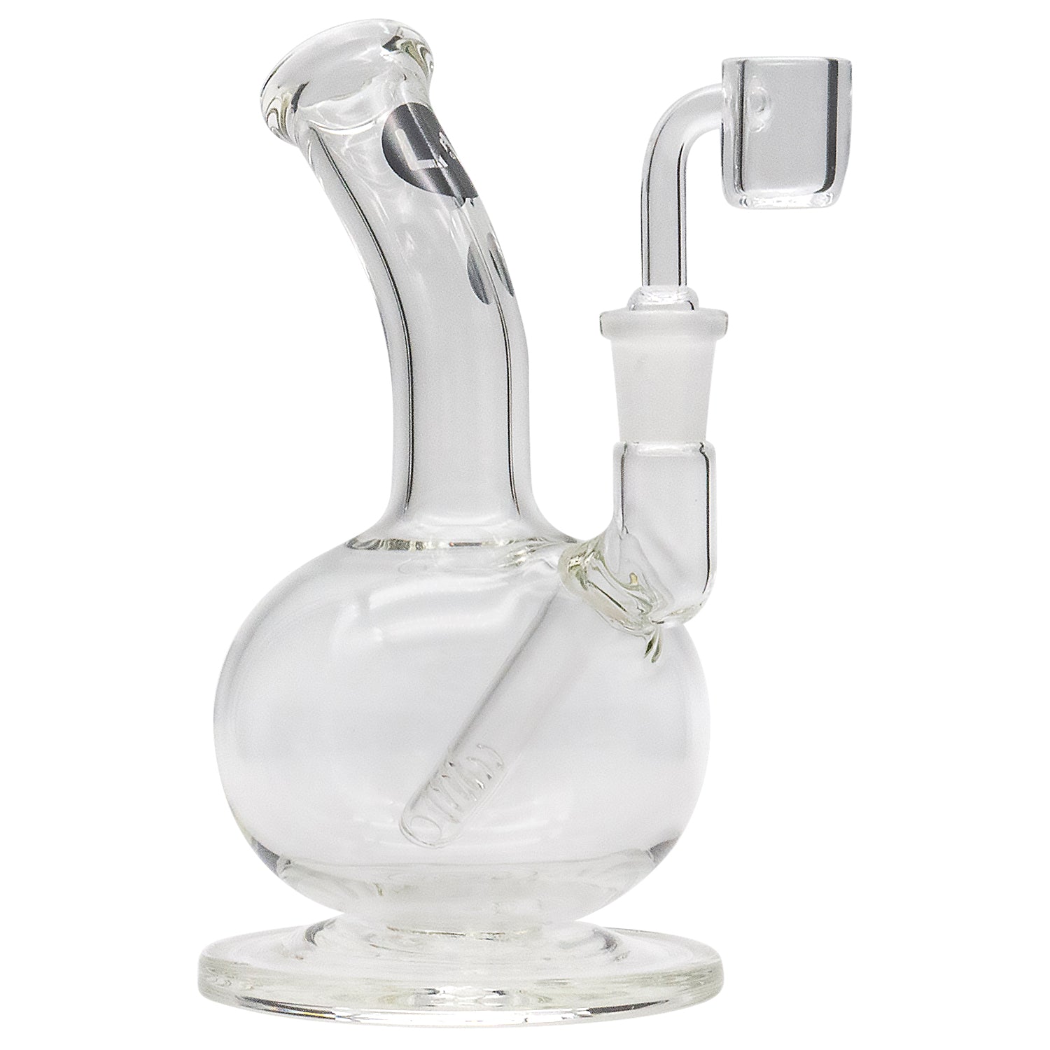 LA Pipes 7” Heavy Mini Pedestal Dab Rig by LA Pipes | Mission Dispensary