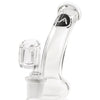 LA Pipes 8” Mini Bubble Beaker Dab Rig by LA Pipes | Mission Dispensary