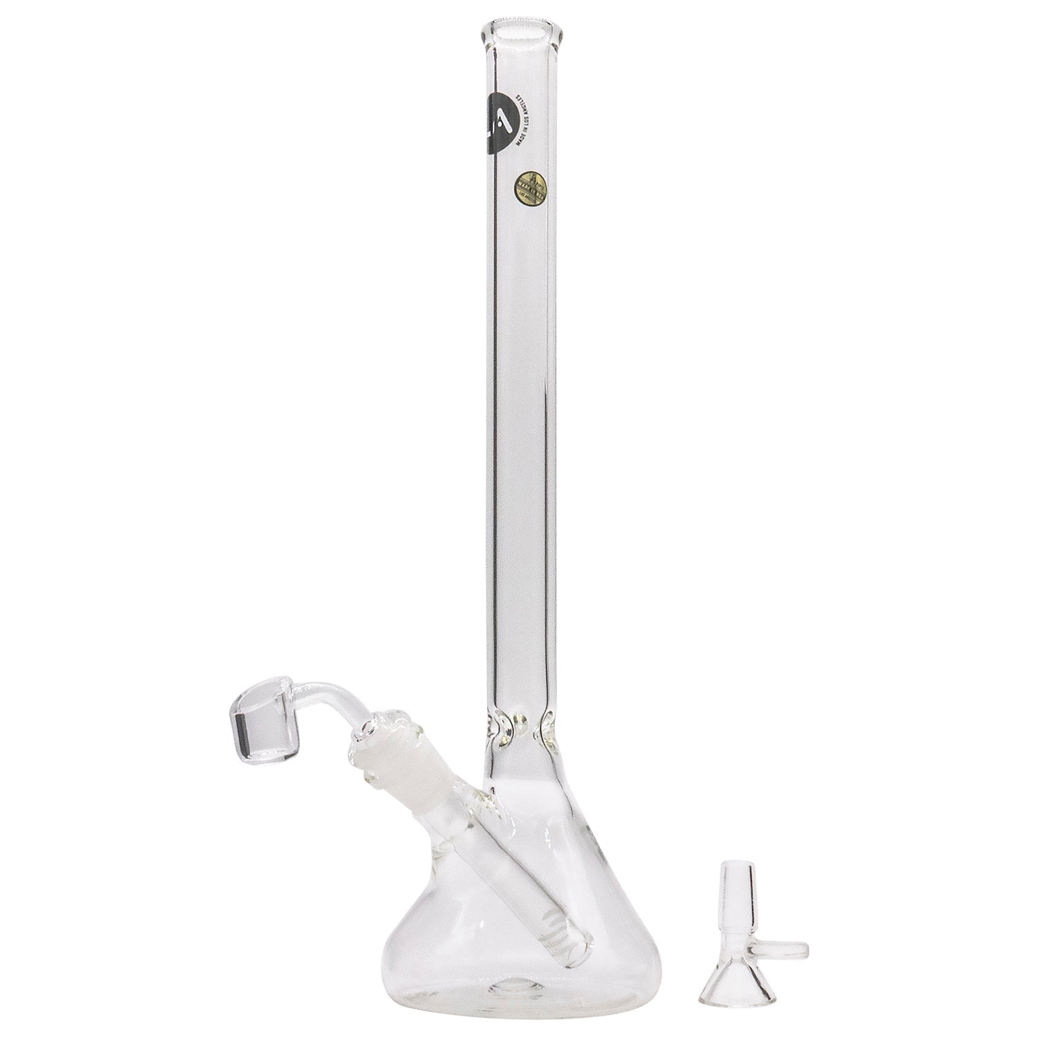LA Pipes 14” Slim Laboratory Beaker Bong by LA Pipes | Mission Dispensary