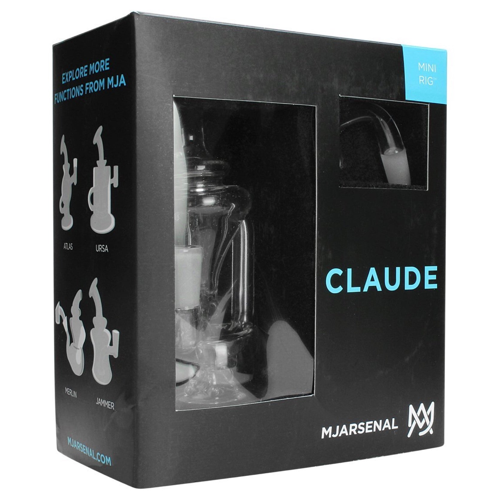 MJ Arsenal “Claude” Mini Recycler Rig by MJ Arsenal | Mission Dispensary