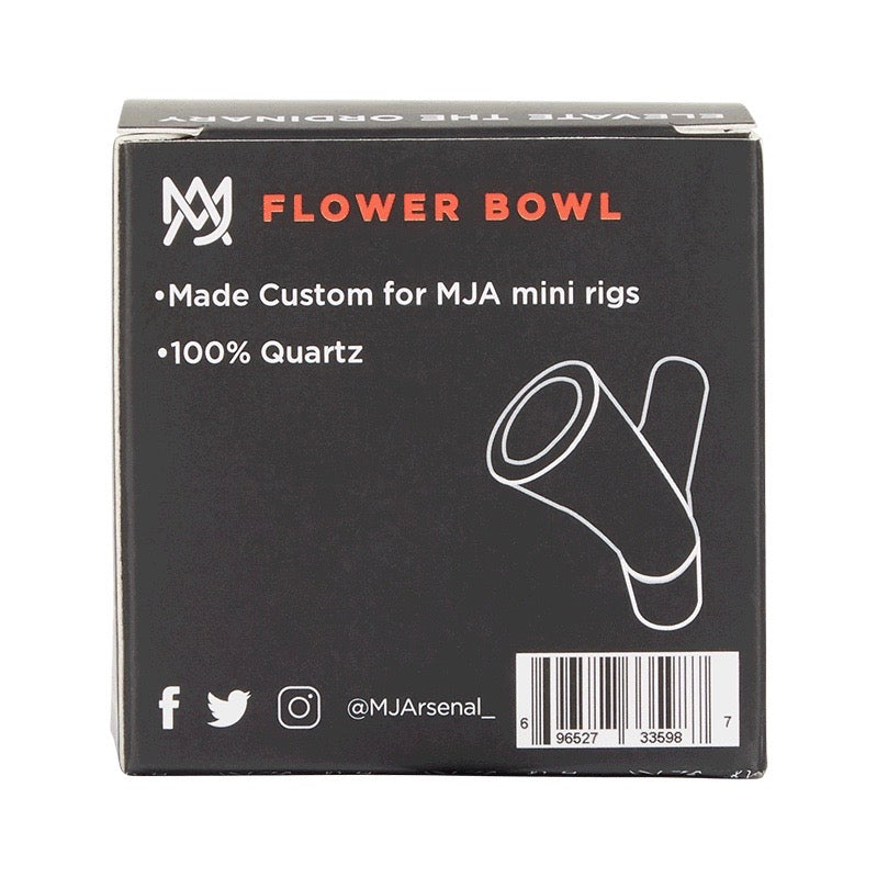 MJ Arsenal Mini Rig Flower Bowl (10mm) by MJ Arsenal | Mission Dispensary