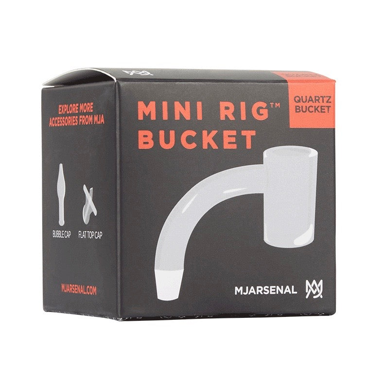 MJ Arsenal Mini Rig Quartz Bucket - 10mm Male by MJ Arsenal | Mission Dispensary