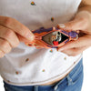 Blue Fiesta “Magical Mushrooms” Stash Pocket Scrunchie by Blue Fiesta | Mission Dispensary