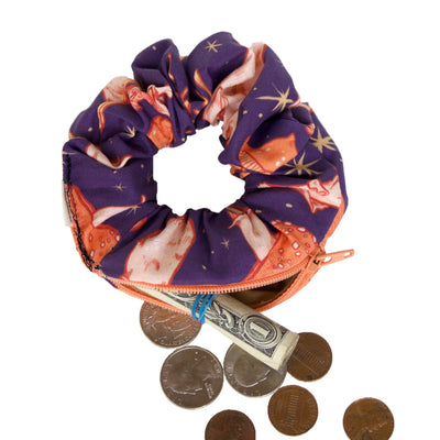 Blue Fiesta “Magical Mushrooms” Stash Pocket Scrunchie by Blue Fiesta | Mission Dispensary