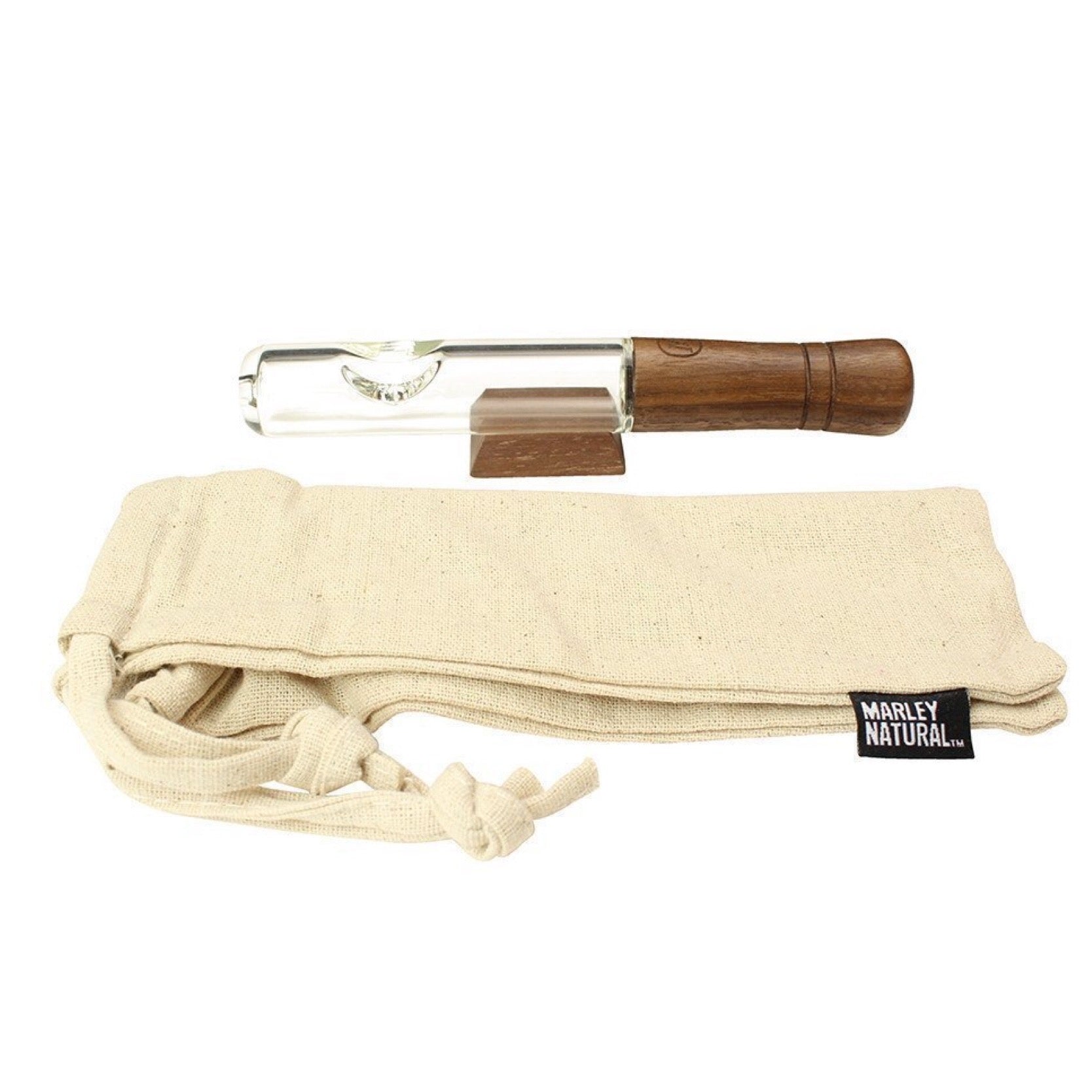 Marley Natural XL 7” Walnut Steamroller Pipe by Marley Natural | Mission Dispensary
