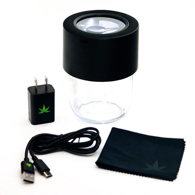 MasonBrite LED Magnifying Mason Jar (Version 3.0) by MasonBrite | Mission Dispensary