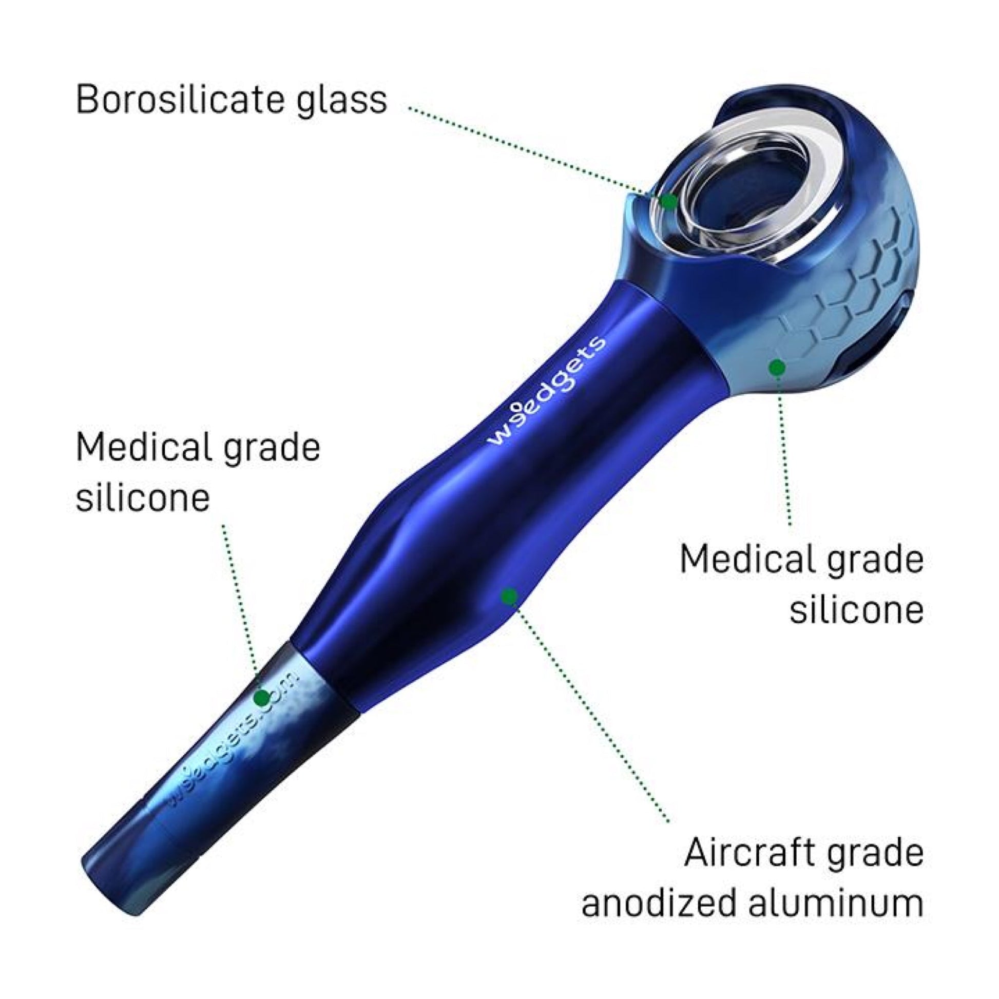 Weedgets Maze-X Hand Pipe by Weedgets | Mission Dispensary