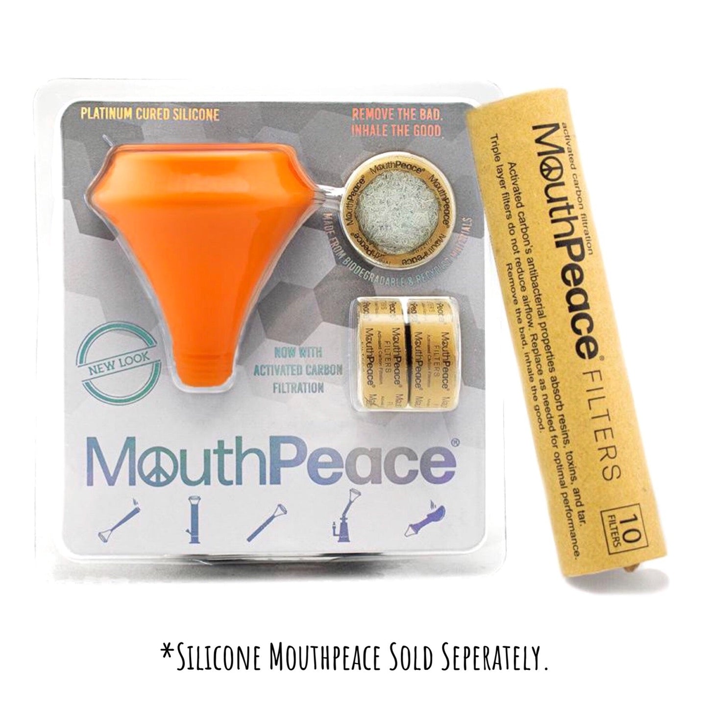 MouthPeace 2.0 Replacement Carbon Filters - 10 Pack by Moose Labs | Mission Dispensary