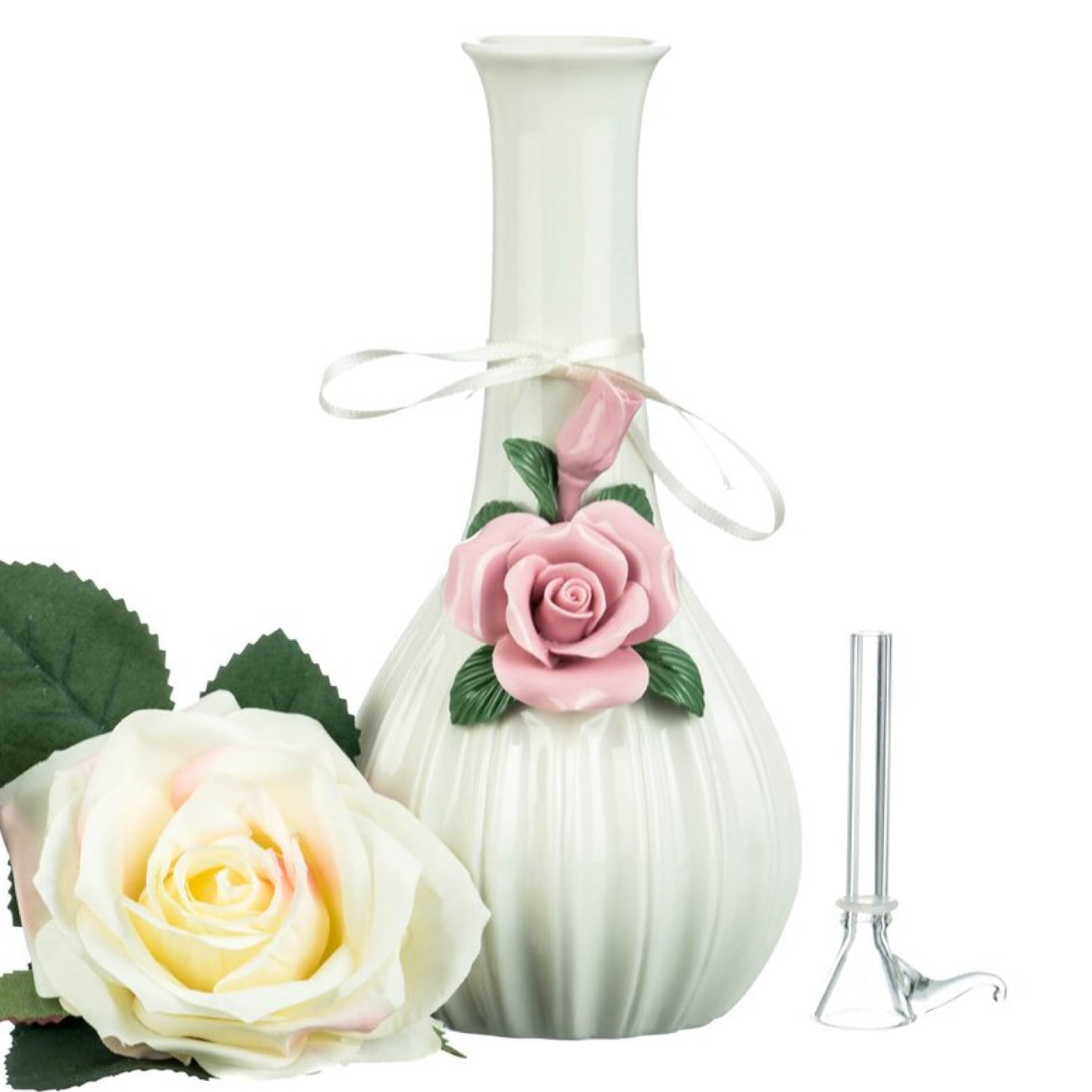 My Bud Vase Rose Water Pipe by My Bud Vase | Mission Dispensary