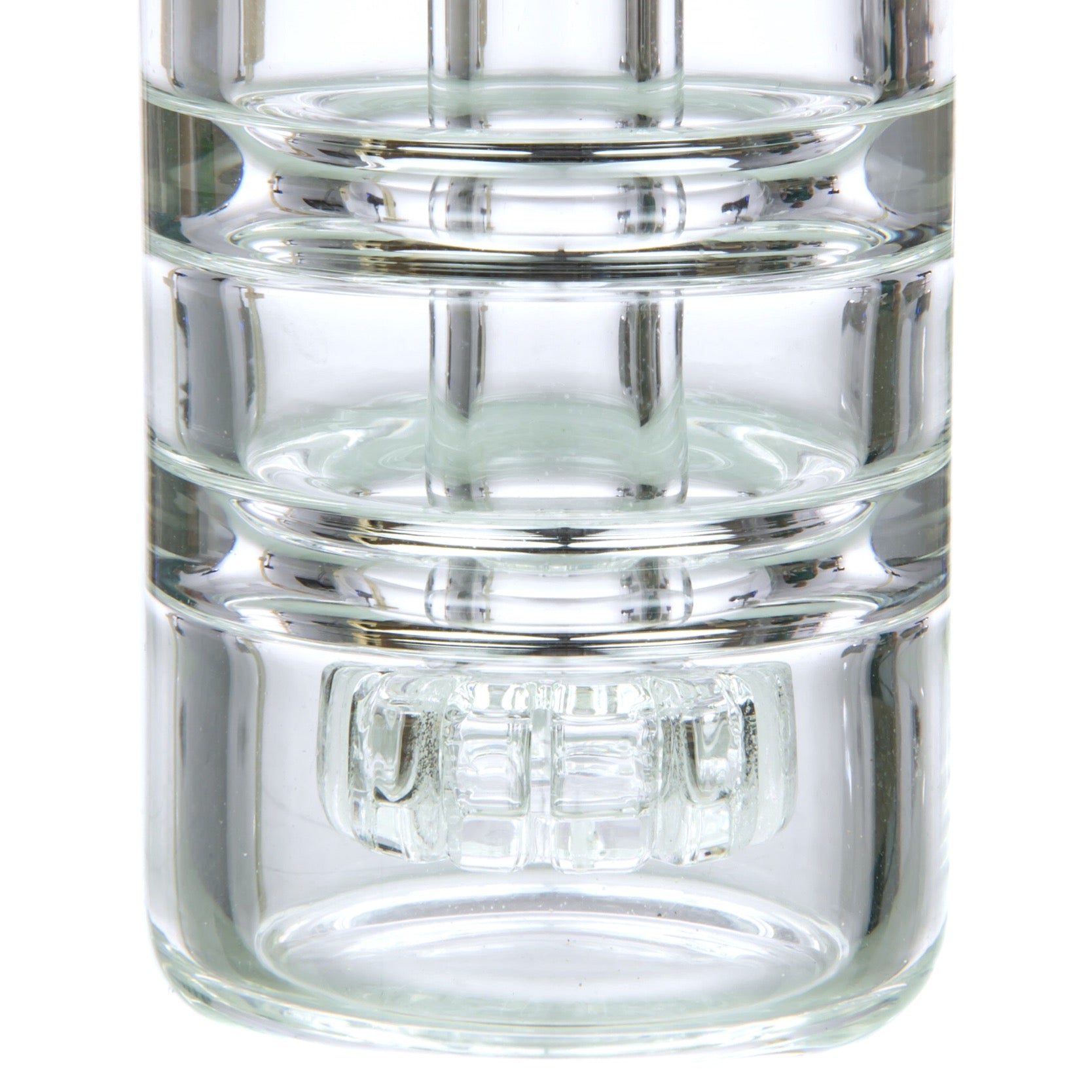 Nucleus Ladder Style Ashcatcher w. Showerhead Perc - Multiple Sizes & Angles by Nucleus | Mission Dispensary