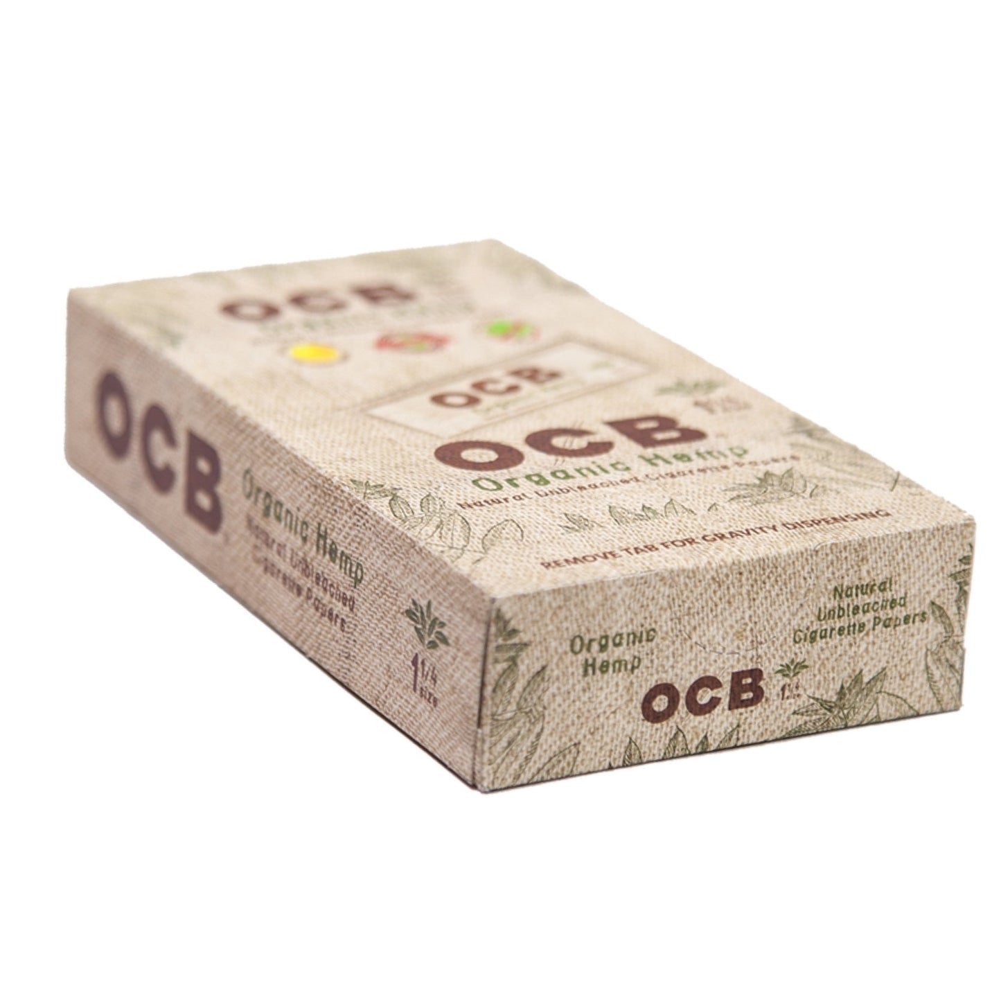 OCB 1.25” Unbleached Organic Hemp Rolling Papers by OCB Rolling Papers | Mission Dispensary