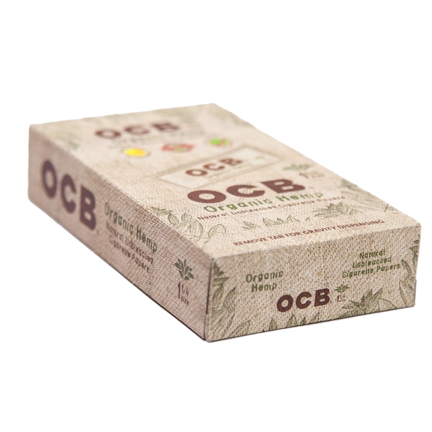 OCB 1.25” Unbleached Organic Hemp Rolling Papers by OCB Rolling Papers | Mission Dispensary