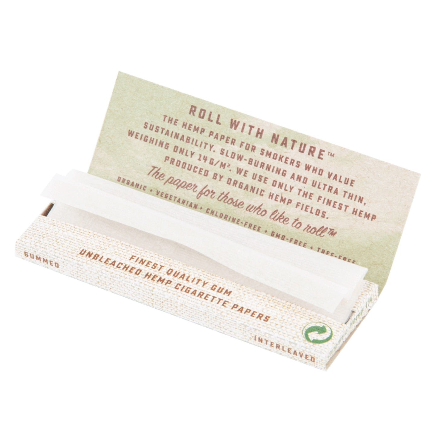 OCB 1.25” Unbleached Organic Hemp Rolling Papers by OCB Rolling Papers | Mission Dispensary