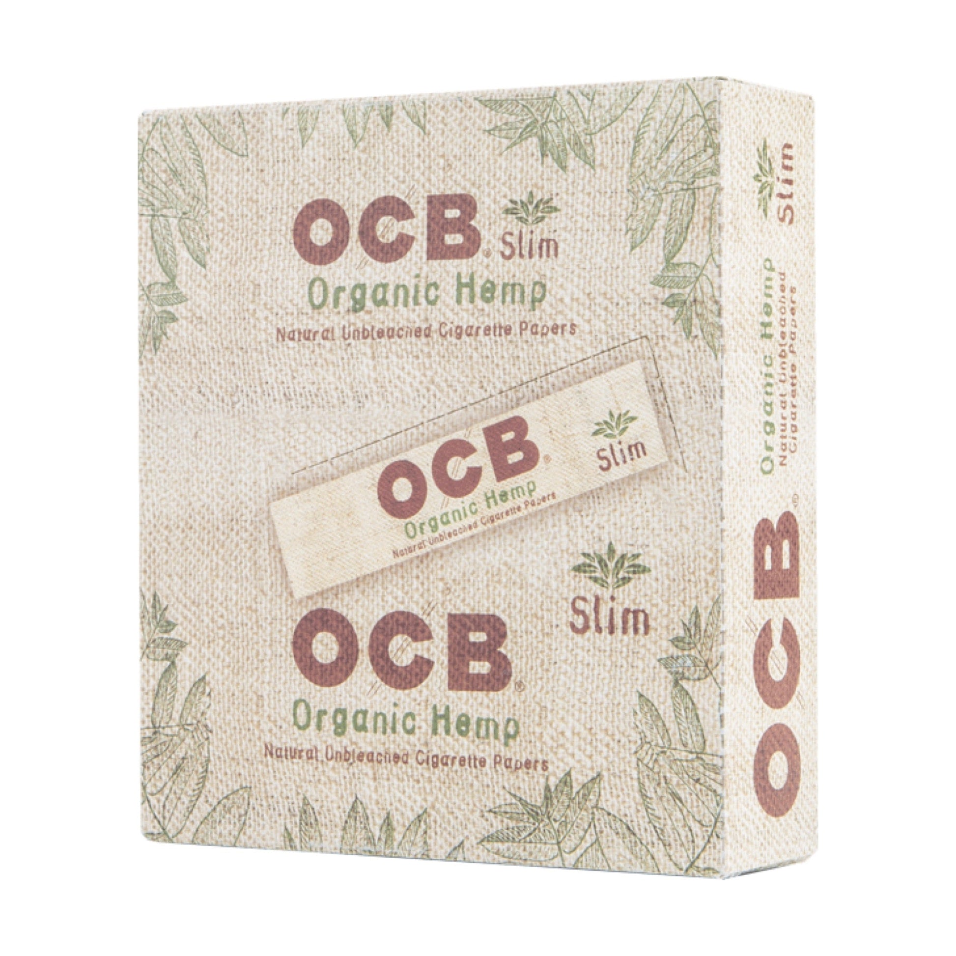 OCB King Slim Unbleached Organic Hemp Rolling Papers by OCB Rolling Papers | Mission Dispensary