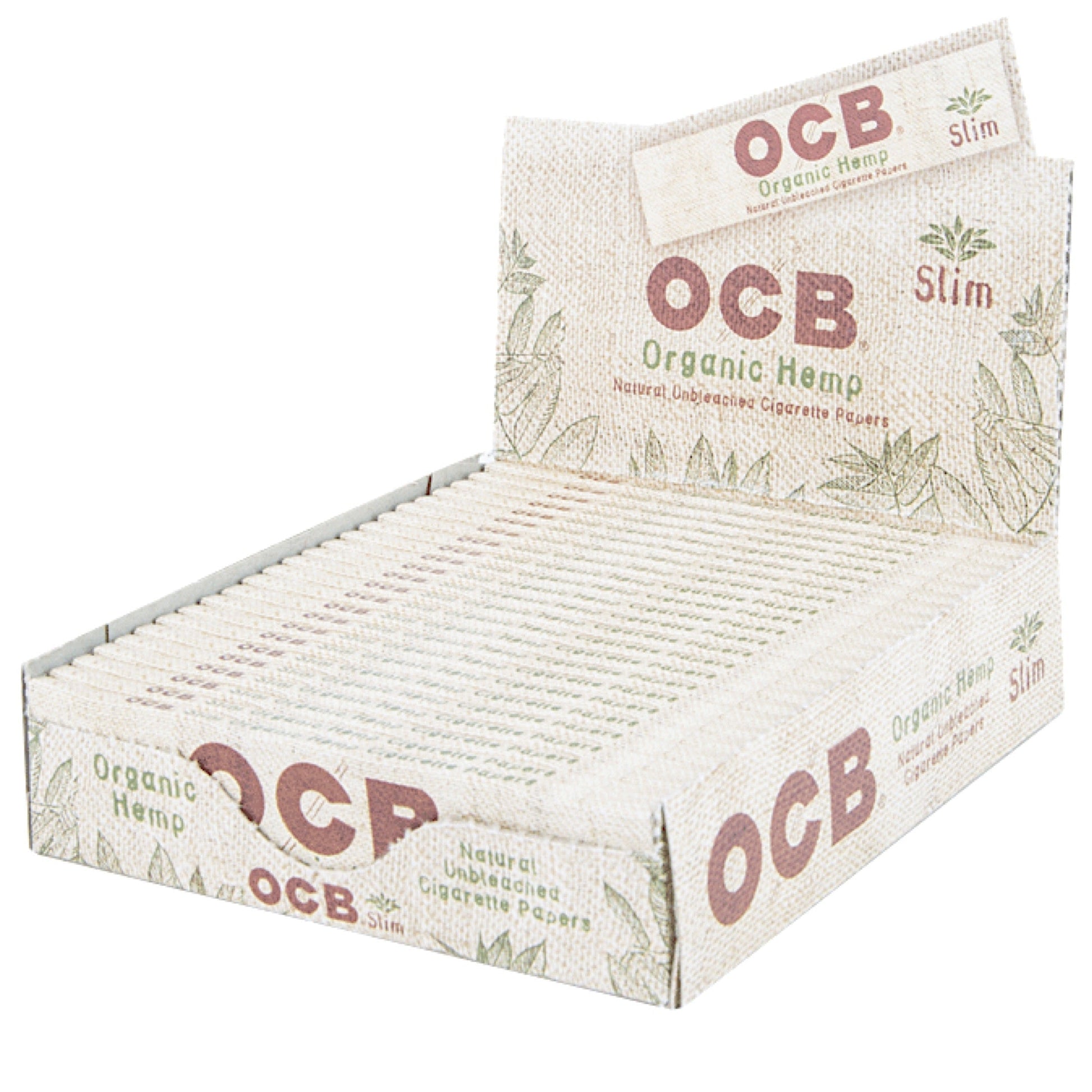 OCB King Slim Unbleached Organic Hemp Rolling Papers by OCB Rolling Papers | Mission Dispensary