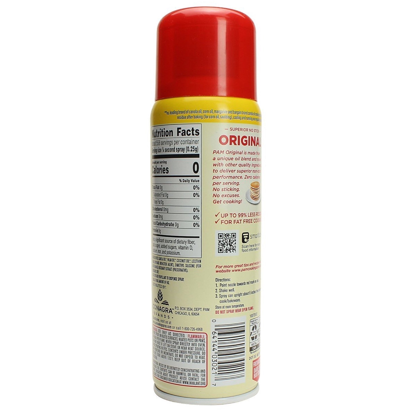 PAM 6oz Cooking Spray Stash Can by Mission Dispensary | Mission Dispensary