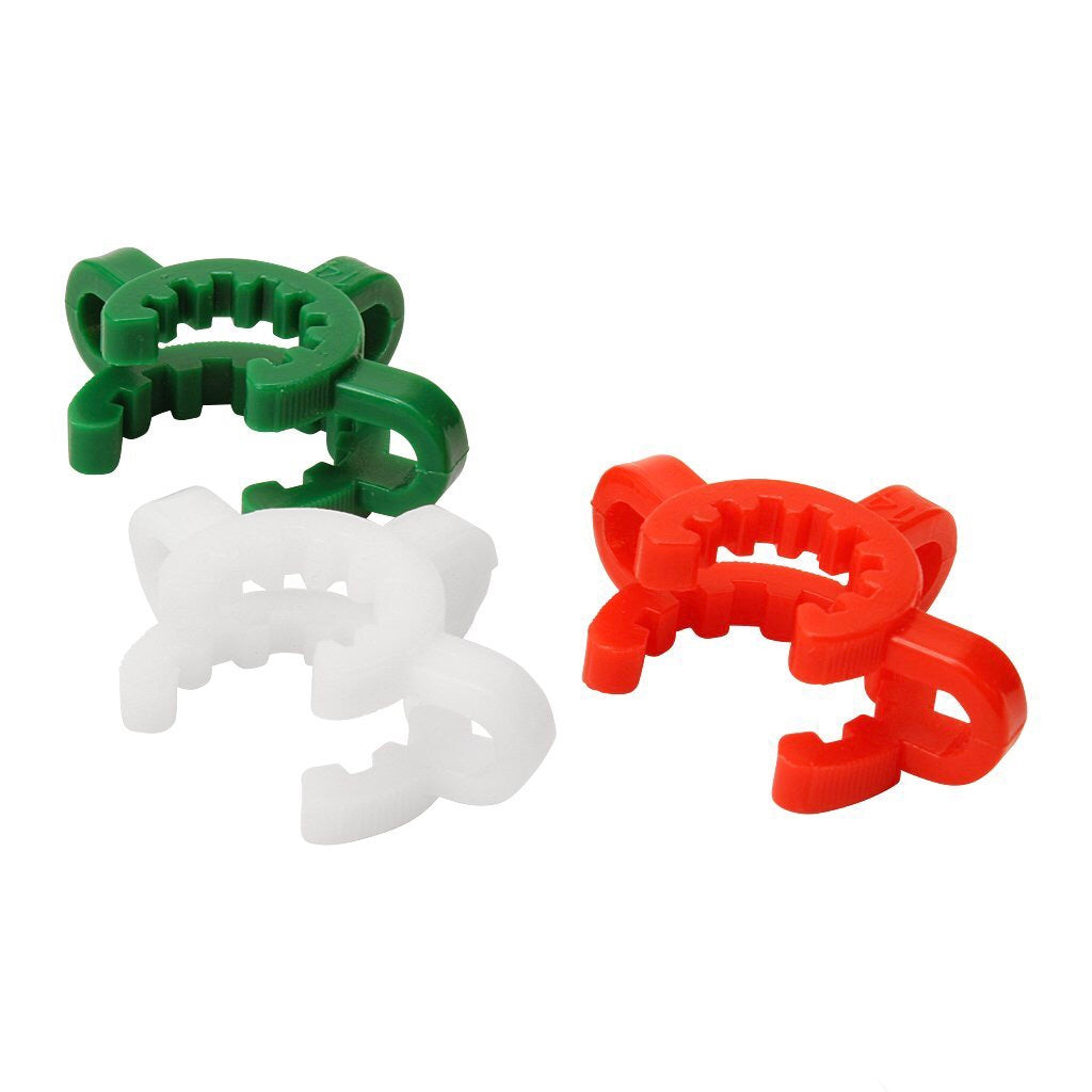 Plastic Keck Clips - Holds Glass on Glass Joints by Mission Dispensary | Mission Dispensary
