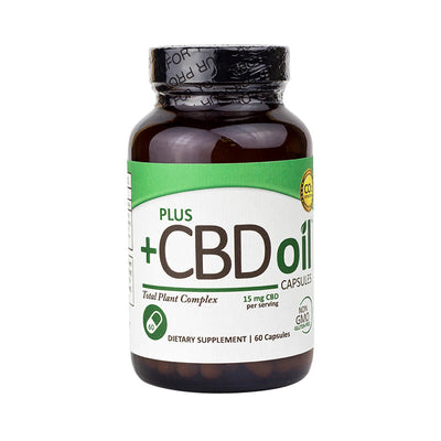 +CBD Oil Capsules (15mg CBD each) 💊