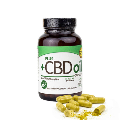 +CBD Oil Capsules (15mg CBD each) 💊