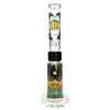 Prism Pipes 15” Desert Dream’n Honeycomb Perc Straight Tube Bong by Prism Pipes | Mission Dispensary