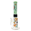 Prism Pipes 15” Flower Power Honeycomb Perc Straight Tube Bong by Prism Pipes | Mission Dispensary
