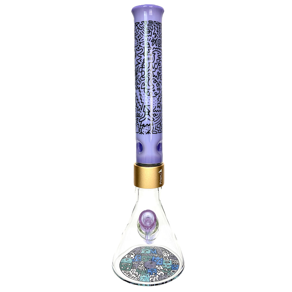 Prism Pipes 18” Pretty Done Beaker Bong by Prism Pipes | Mission Dispensary
