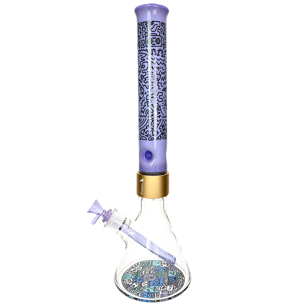 Prism Pipes 18” Pretty Done Beaker Bong by Prism Pipes | Mission Dispensary