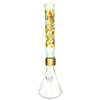Prism Pipes 18” Vintage Floral Beaker Bong by Prism Pipes | Mission Dispensary