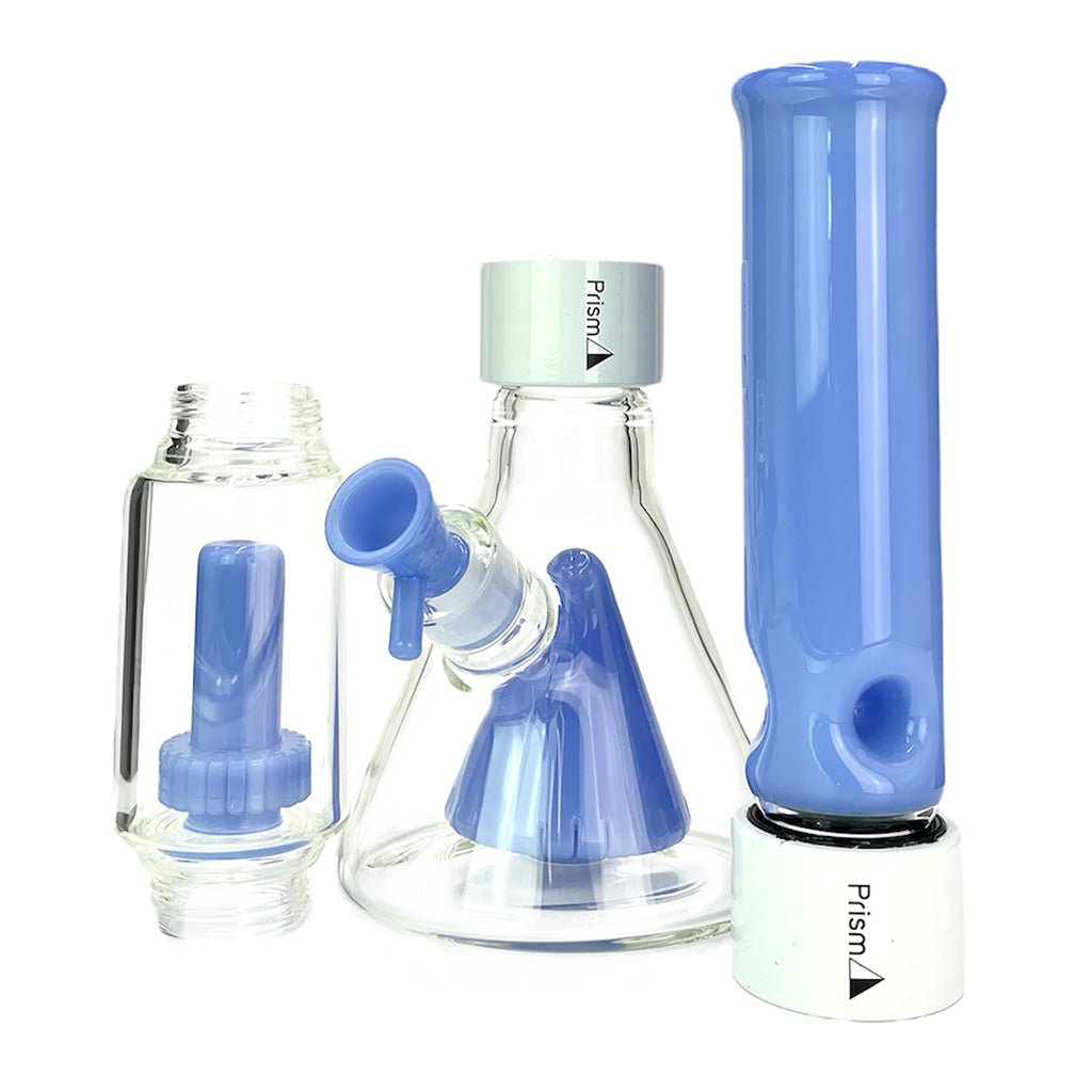 Prism Pipes Pyramid Perc Beaker Bong by Prism Pipes | Mission Dispensary