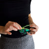 Blue Fiesta “Psychedelic Weed Leaf” Stash Pocket Scrunchie by Blue Fiesta | Mission Dispensary