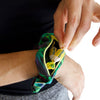 Blue Fiesta “Psychedelic Weed Leaf” Stash Pocket Scrunchie by Blue Fiesta | Mission Dispensary