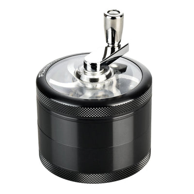 Pulsar 2.5 Crank Top 4-Piece Grinder by Pulsar | Mission Dispensary