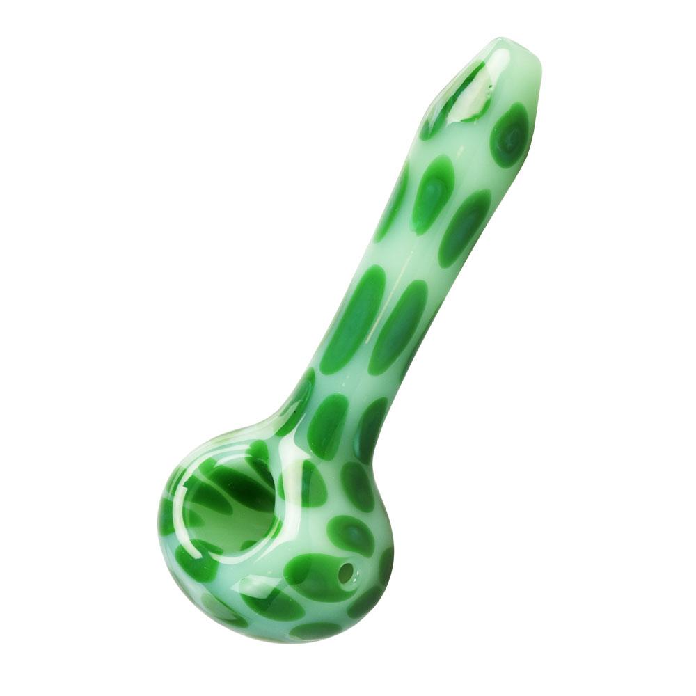 Pulsar 4.5” Animal Spots Spoon Pipe by Pulsar | Mission Dispensary