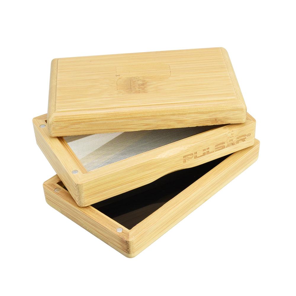 Pulsar Bamboo Pollen Box - Multiple Sizes! by Pulsar | Mission Dispensary