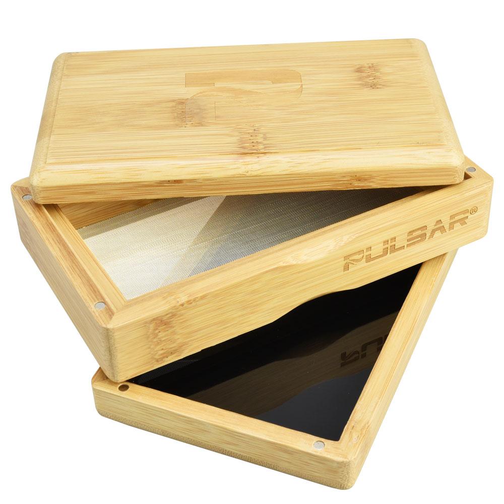 Pulsar Bamboo Pollen Box - Multiple Sizes! by Pulsar | Mission Dispensary