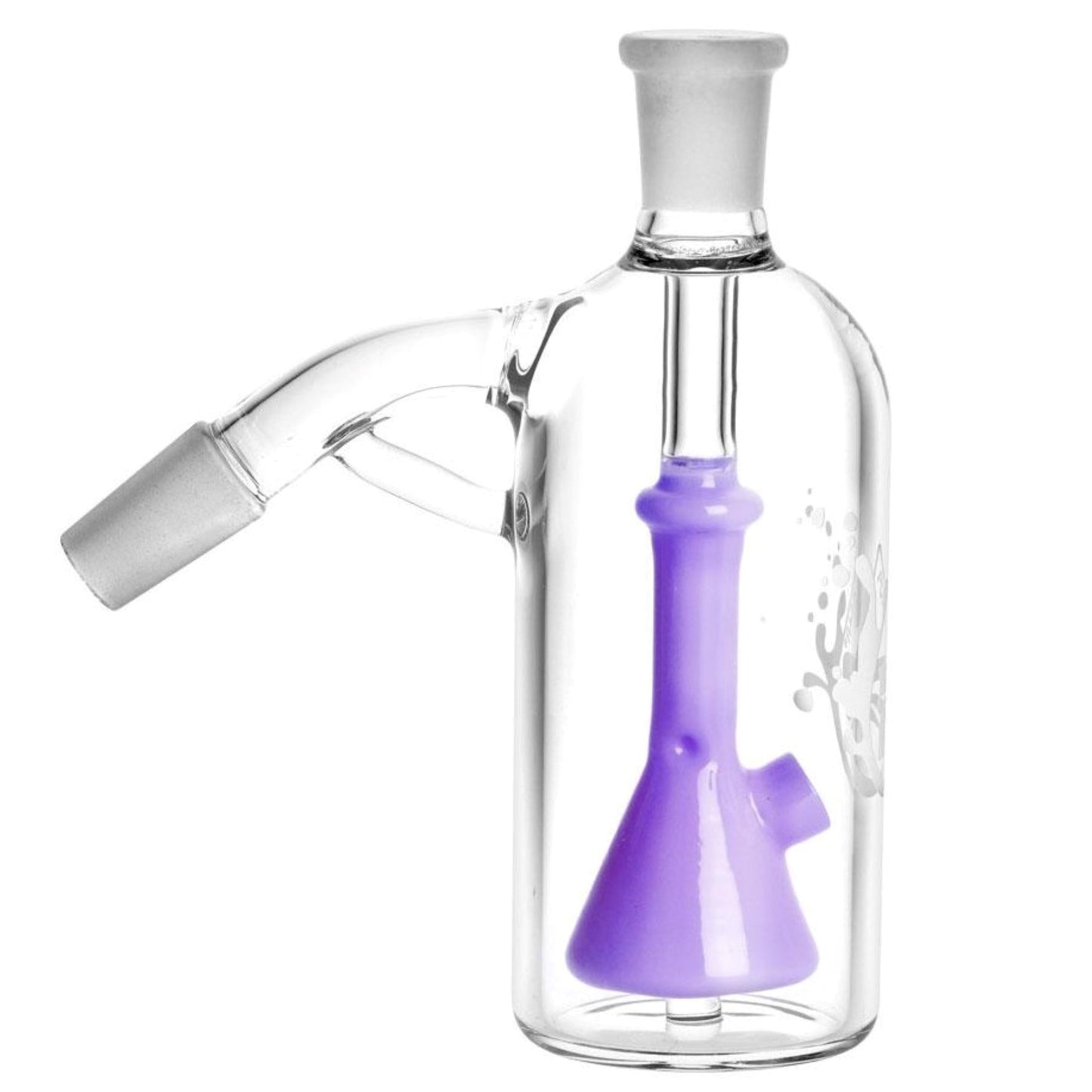 Pulsar Beaker Perc Ash Catcher (18mm Joint, 45° Angle) by Pulsar | Mission Dispensary