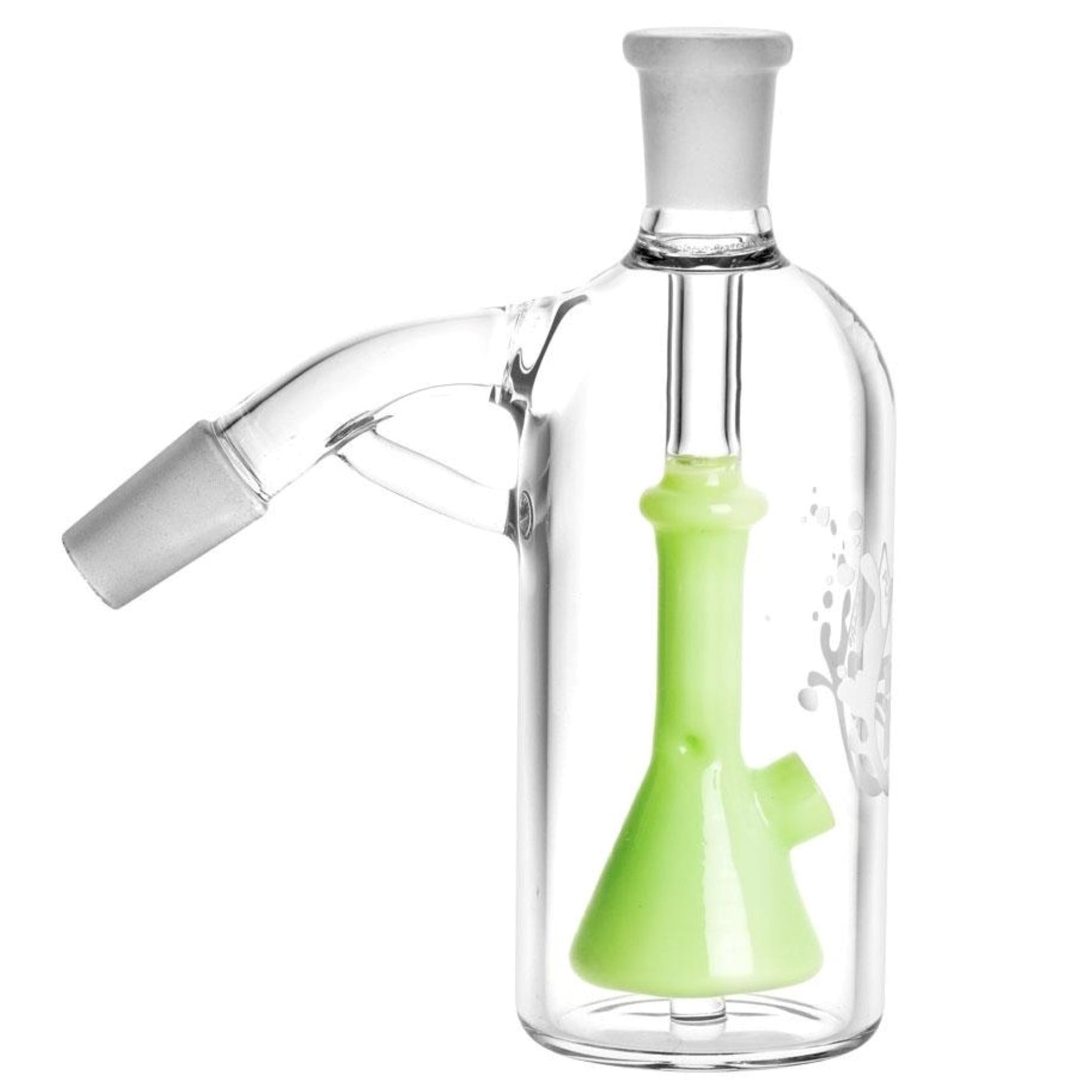 Pulsar Beaker Perc Ash Catcher (18mm Joint, 45° Angle) by Pulsar | Mission Dispensary