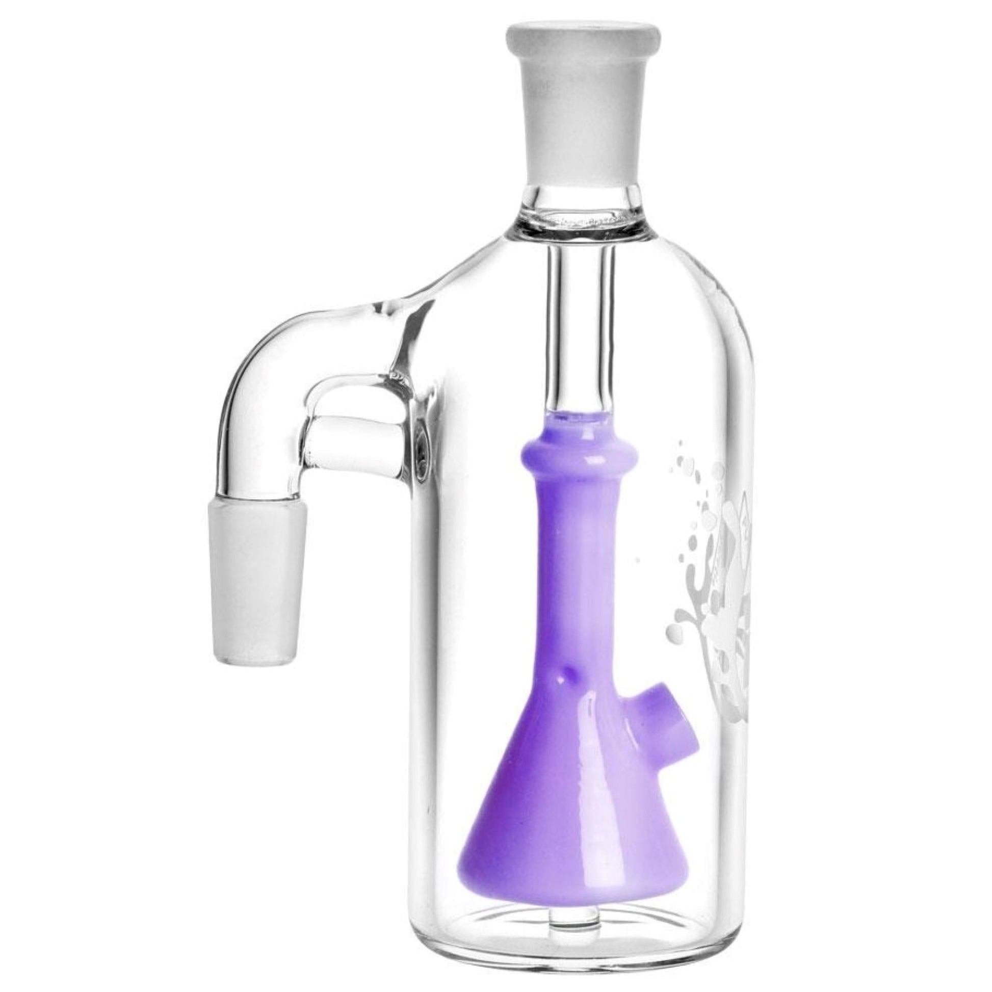 Pulsar Beaker Perc Ash Catcher (18mm Joint, 90° Angle) by Pulsar | Mission Dispensary