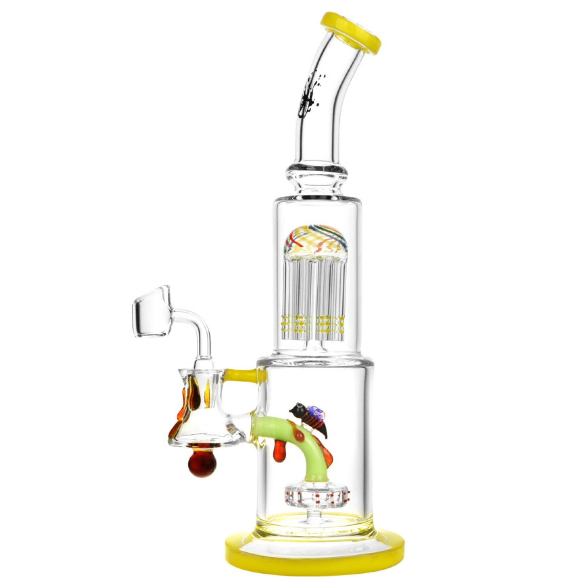 Pulsar 12” Bee Tree Perc Water Pipe 🌿 by Pulsar | Mission Dispensary