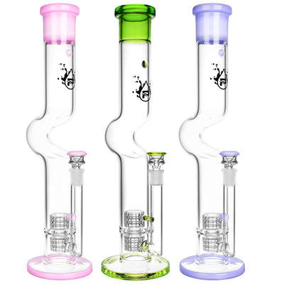 Pulsar 16.5” Bent Tube Bong by Pulsar | Mission Dispensary